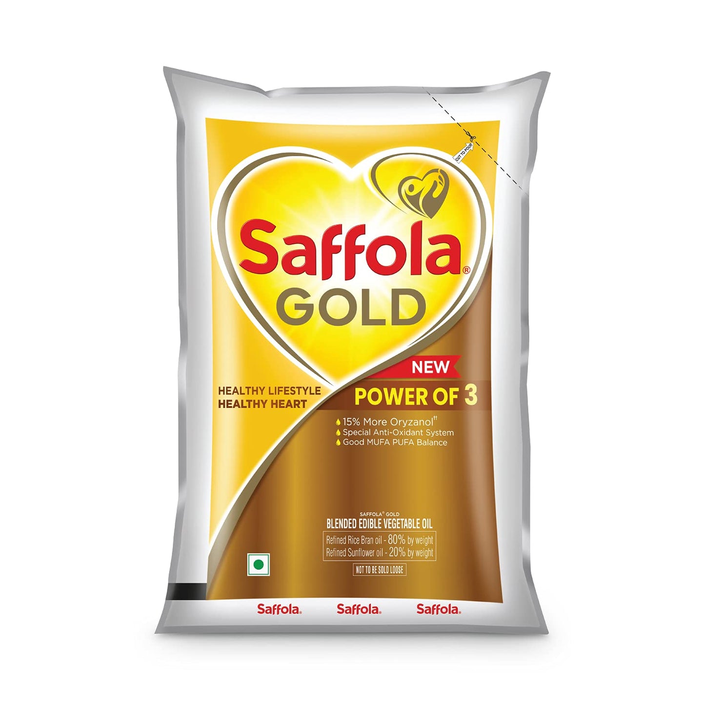 Safola Gold Refined Cooking Oil 1L