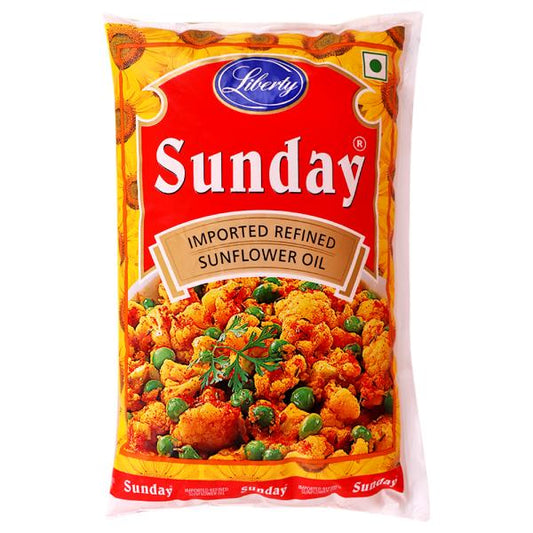 Sunday Refined Sunflower Oil 1L